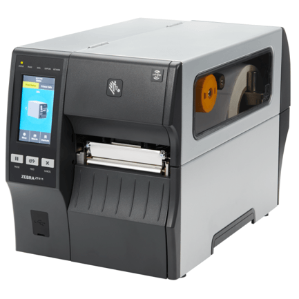 88067 - Impresora Zebra ZT411 TT 4" 300dpi Cortador c/Bandeja de Recogida Puerto Serial USB RJ45 Bto 4 1 MFi Usb Host EZPL