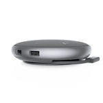 87779 - Adaptador Multipuerto y Altavoz Dell MH3021P Speaker Home 2 Puertos USB y Manos Libres Color Plata