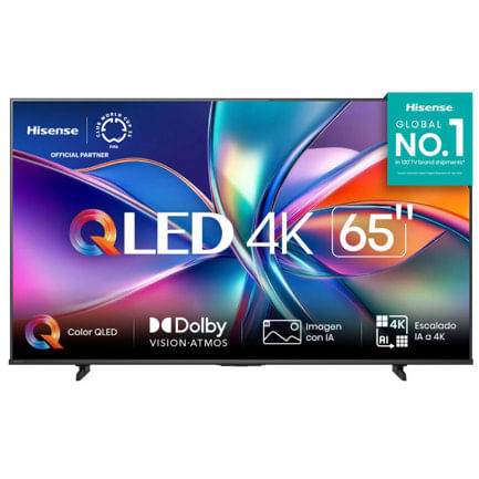86833 - Televisor Hisense 65" QD6N QLED VIDAA UHD 4K
