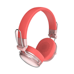 87894 - Audífonos Inalámbricos Acteck Over Ear Luxe Chic HP710 Recargables Elite Salmon