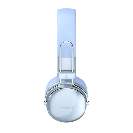 87897 - Audífonos Inalámbricos Acteck Over Ear Luxe Chic HP710 Elite Azul