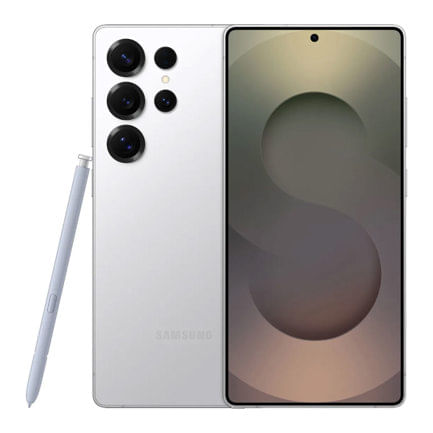 86932 - Smartphone Samsung S25 Ultra Capacidad 12+256GB Color Titanium White Silver