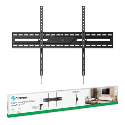 87833 - Soporte Steren con Incl  Para Pantallas de 43 A