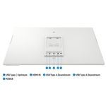 86935 - Monitor Samsung 32" Smart Vision AI Camara Web 4k 3840X2160 60HZ VA PLANO HDR10 4MS VESA100 M80F