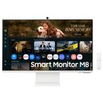 86933 - Monitor Samsung 32" Smart Vision AI Camara Web 4k 3840X2160 60HZ VA PLANO HDR10 4MS VESA100 M80F