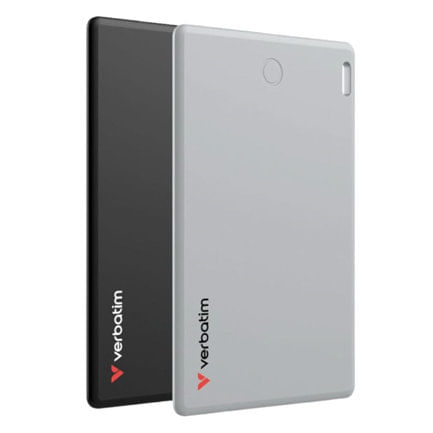 86549 - Localizador Verbatim My Finder Bluetooth Tarjeta 2 pzas Negro Plateado