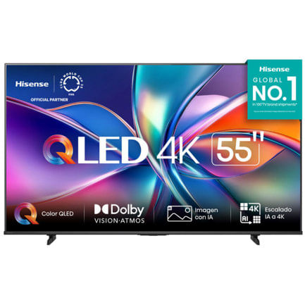 86830 - Televisor Hisense 55" QD6N QLed VIDAA UHD 4K