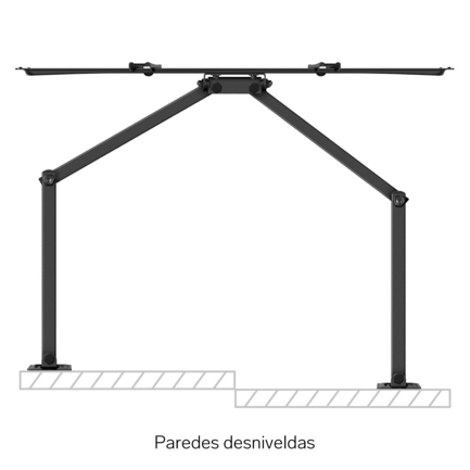 87841 - Soporte para Pantallas Steren 40-80 IN con Brazo AR