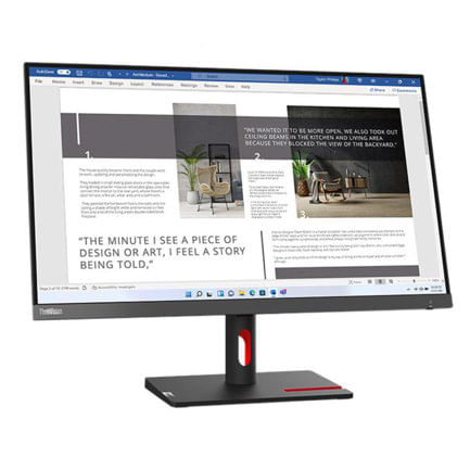 86688 - Monitor Lenovo ThinkVision S27i-30 de 27" 1920x1080 Full HD 1080p 4ms 100Hz Color Negro