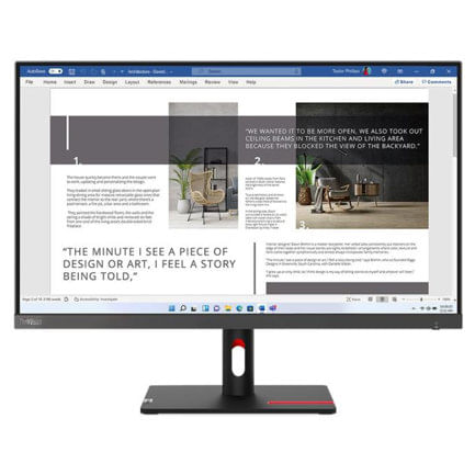 86687 - Monitor Lenovo ThinkVision S27i-30 de 27" 1920x1080 Full HD 1080p 4ms 100Hz Color Negro