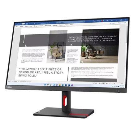 86689 - Monitor Lenovo ThinkVision S27i-30 de 27" 1920x1080 Full HD 1080p 4ms 100Hz Color Negro