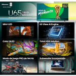 87921 - Televisor Hisense 55" U65QFM 4K Mini-LED Smart Fire TV