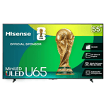 87920 - Televisor Hisense 55" U65QFM 4K Mini-LED Smart Fire TV