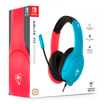 87674 - Auriculares de juego con cable Turtle Beach Airlite Fit
