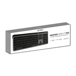 87911 - Teclado Multidispositivo Acteck Inspire Krea TI755/2 4MHz+2modosBT Elite Negro-Gris