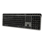 87907 - Teclado Multidispositivo Acteck Inspire Krea TI755/2 4MHz+2modosBT Elite Negro-Gris