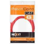 85461 - Cable de Conexión Red Nexxt Solutions Cat6 2 3m UTP Multifilar con Revestimiento Tipo CM Color Rojo