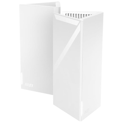 90156 - Router MSI con Sistema de Red Wi-Fi en Malla Roamii BE Lite 2882Mbit/s 3x RJ-45 2 4/5GHz 4 Antenas Internas 2 pz Blanco