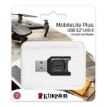 83849 - Lector Micro SD Kingston MobileLite Plus USB 3 2 Gen1 MicroSDHC/SDXC UHS-II