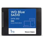 89560 - SSD Interno Western Digital Blue SA510 1TB 2 5" 7mm SATA lll Lect 560/520 MBs para PC y Lap