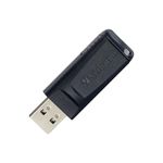 82073 - MEMORIA USB 16GB 2 0 VERBATIM FLASH 2 0 SLIDER, NEGRO