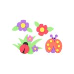 90487 - STICKERS FOAMY PRIMAVERA BARRILITO