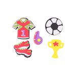 90482 - STICKERS FOAMY DE FUTBOL BARRILITO