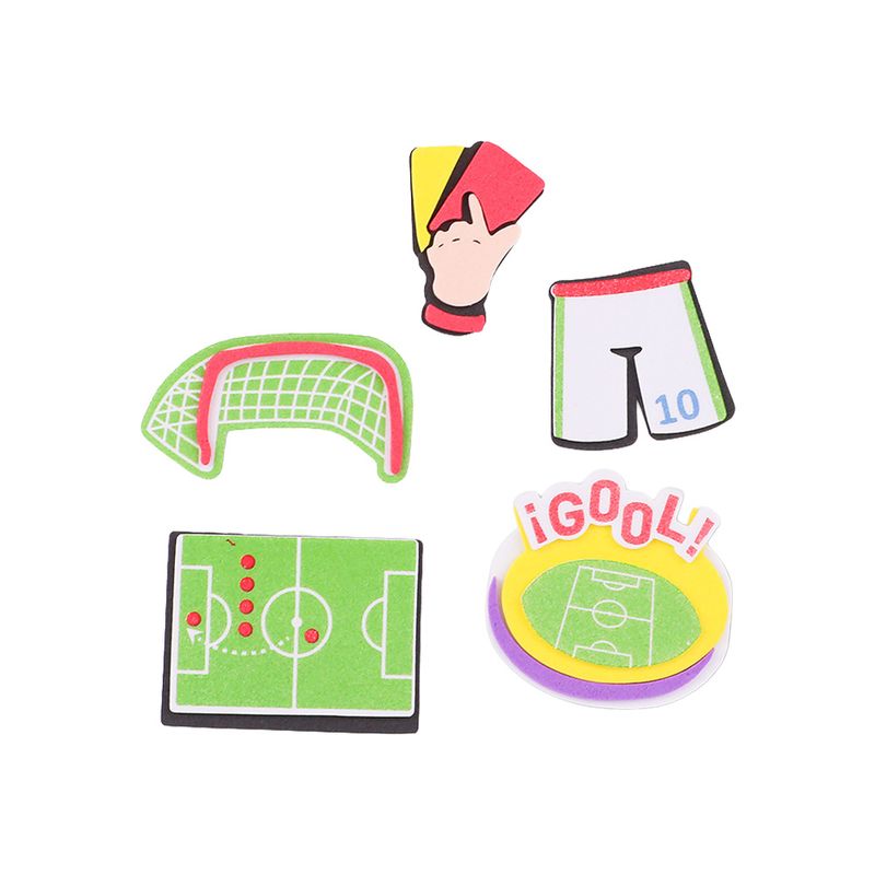 90483 - STICKERS FOAMY DE FUTBOL BARRILITO