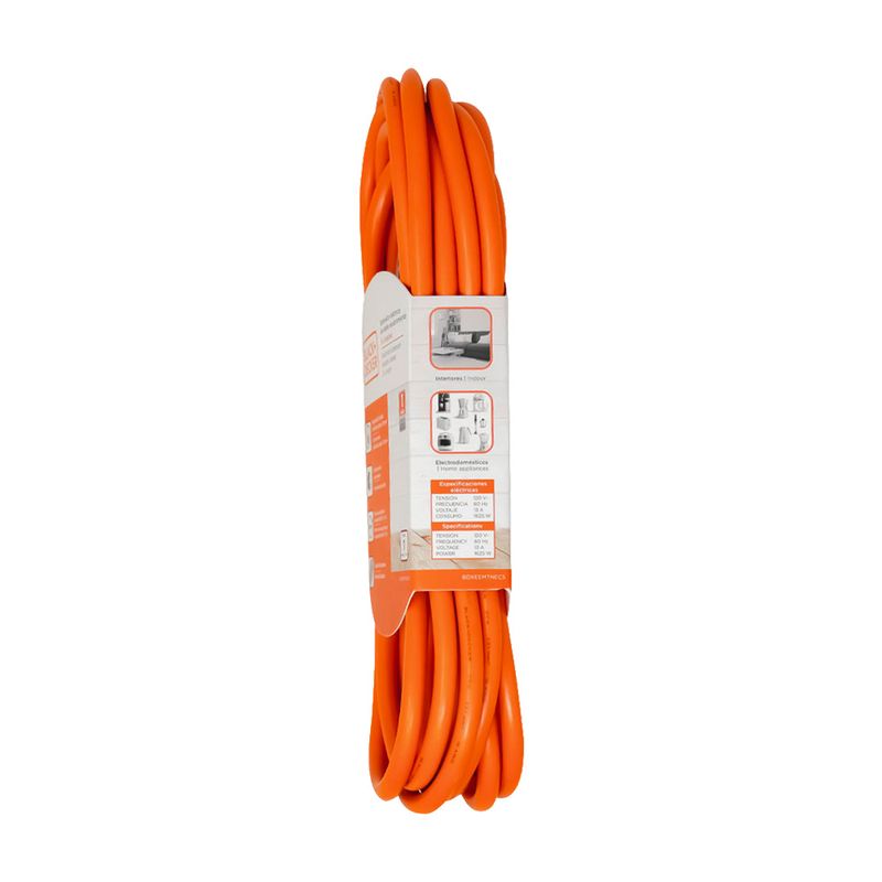 90475 - EXTENSION ELECTRICA DOBLE RECUBRIMIENTO DE 5 METROS BLACK+DECKER