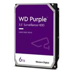 89568 - Disco Duro Interno Western Digital Purple Surveillance 6TB 3 5" SATA lll 6 Gbit/s Cache 256MB para Videovigilancia