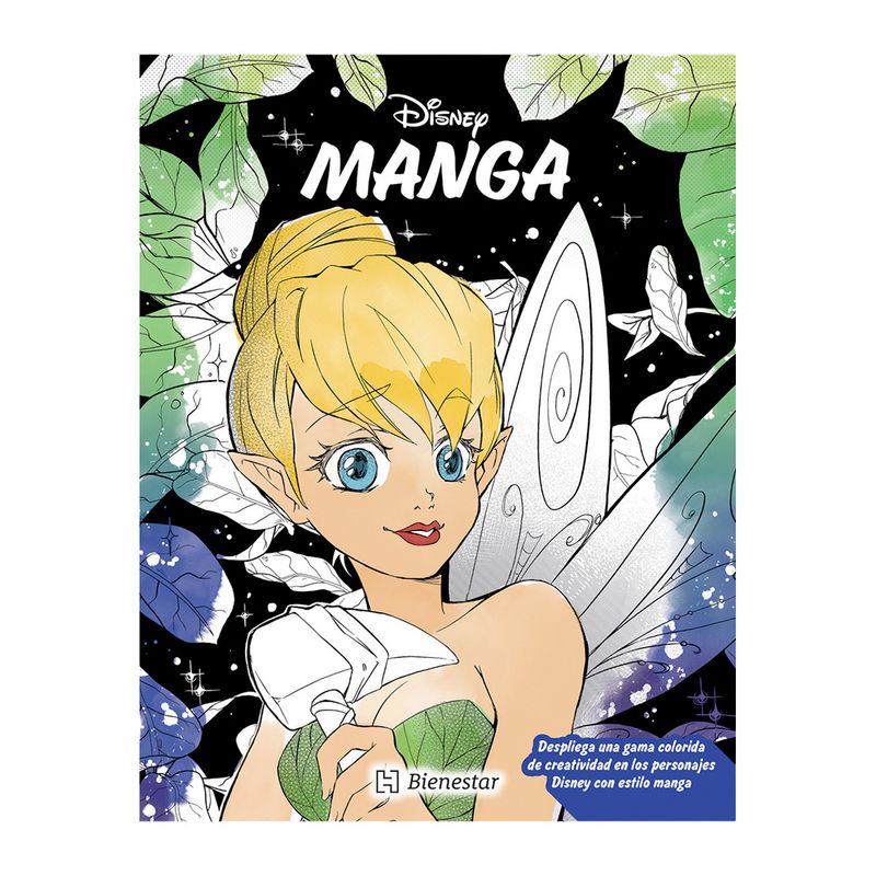 82917 - LIBRO COLOREAR MANGA TINKER BELL DISNEY