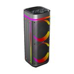 90581 - BOCINA PORTÁTIL UNIBODY 12" TWS DOBLE MISIK MB2205, NEGRO