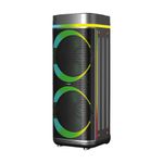 90577 - BOCINA PORTÁTIL UNIBODY 12" TWS DOBLE MISIK MB2205, NEGRO