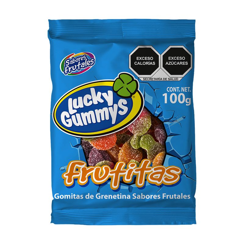 90608 - LUCKY GUMMYS GOMITA FRUTITAS 100g