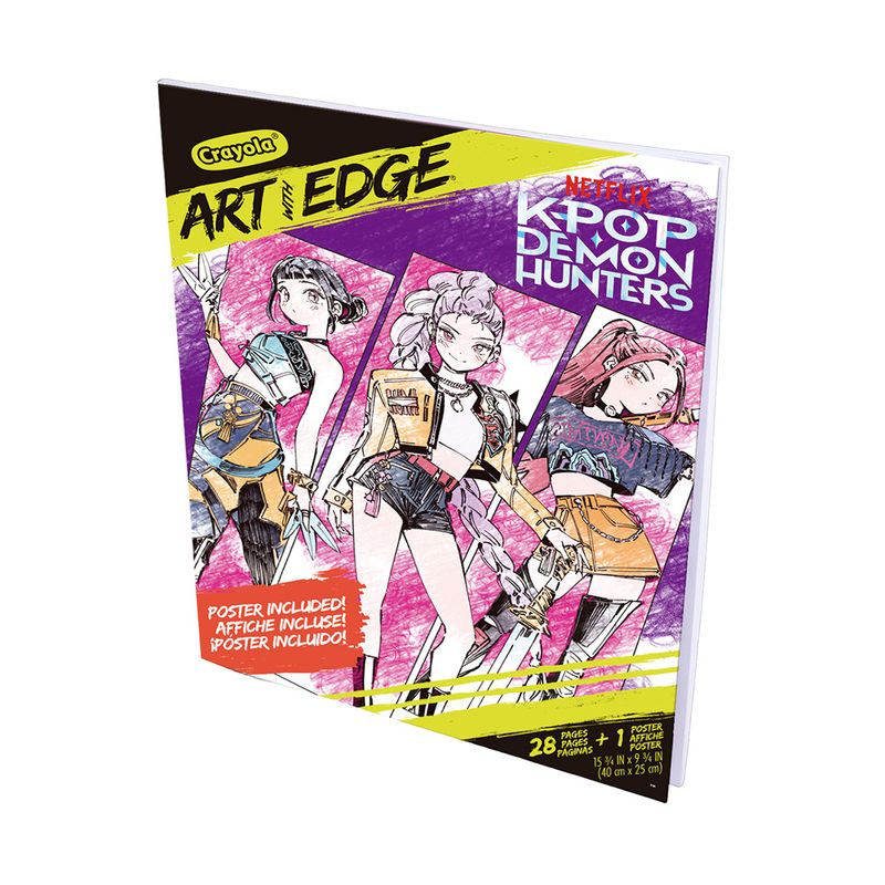90657 - LIBRO PARA COLOREAR KPOP DEMON HUNTERS 80 PAG