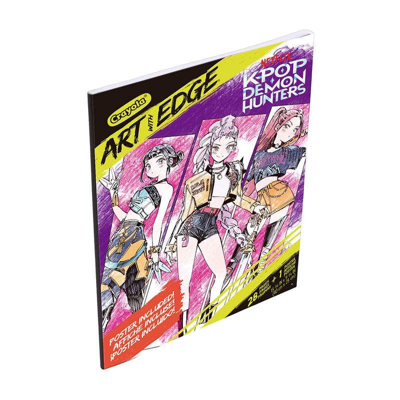 90656 - LIBRO PARA COLOREAR KPOP DEMON HUNTERS 80 PAG