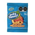90595 - LUCKY GUMMYS AROS DE DURAZNO 96 GR