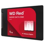83446 - SSD Interno Western Digital Red SA500 1TB 2 5" 7mm SATA lll Lect 560/530 MBs para NAS