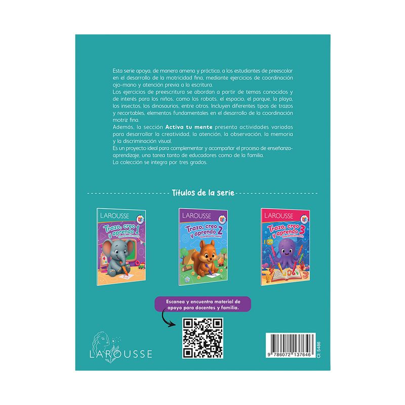 90782 - LIBRO TRAZO, CREO Y APRENDO 1