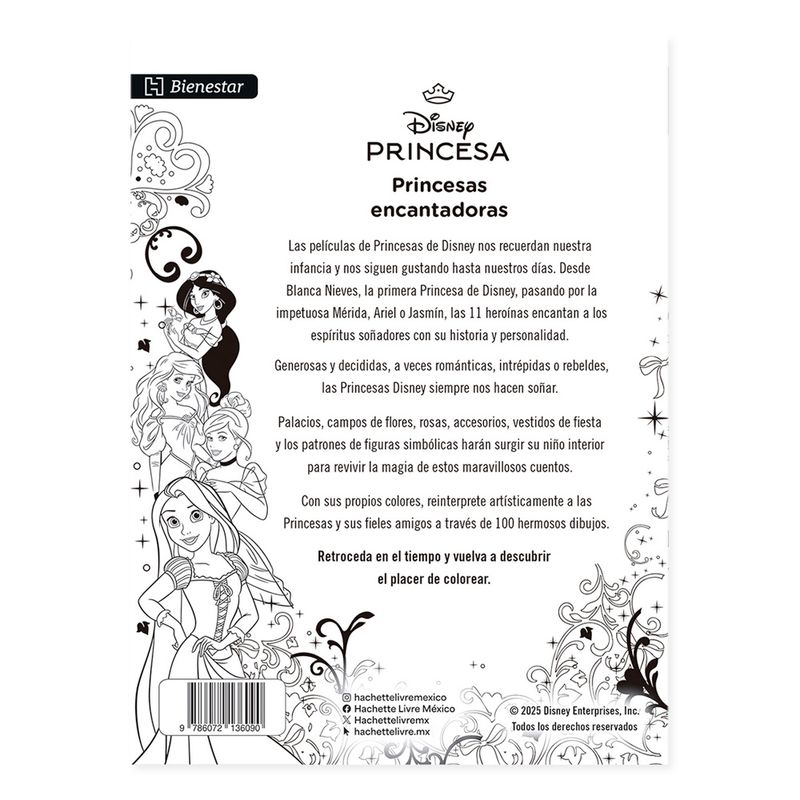 90776 - LIBRO PRINCESAS ENCANTADORAS MINI ANTIESTRES