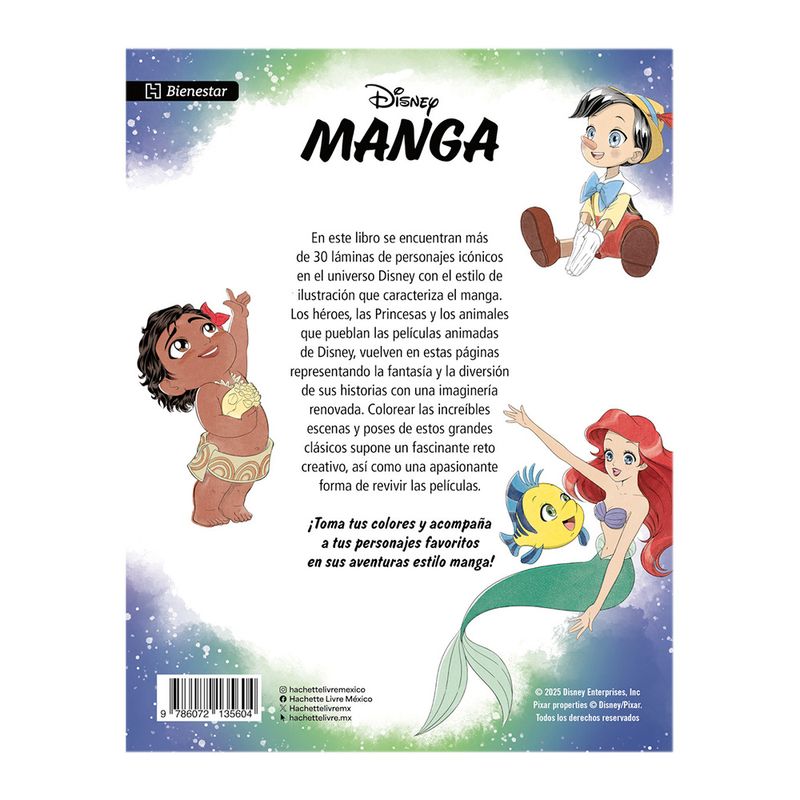 90791 - LIBRO COLOREAR MANGA TINKER BELL DISNEY