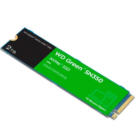 83717 - SSD Interno Western Digital Green SN350 2TB M 2 2280 PCIe 3 0 NVMe Lectura 3200/3000 MBs para PC y Lap