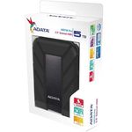 83291 - Disco Duro Externo Adata 5TB HD710 Pro 2 5" USB-A 3 2 Negro Resistente a Prueba de Agua Polvo y Golpes