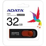 83325 - Memoria USB Adata C008 32 GB Color Negro-Rojo