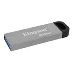 84200 - Memoria USB Kingston DataTraveler Kyson 64 GB 3 2 Gen1 Color Gris
