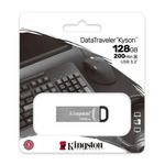 84207 - Memoria USB Kingston DataTraveler Kyson 128 GB 3 2 Gen1 Color Gris