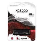 84903 - Unidad de Estado Sólido SSD Kingston KC3000 512G PCIe 4 0 NVMe M 2 SSD