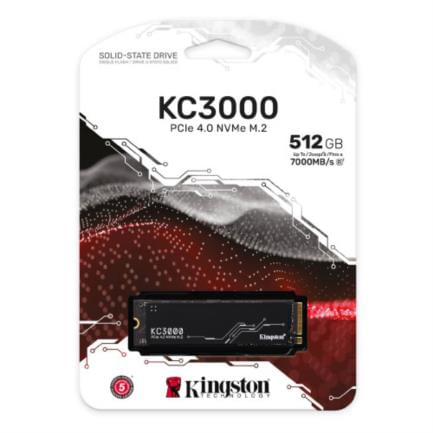 84903 - Unidad de Estado Sólido SSD Kingston KC3000 512G PCIe 4 0 NVMe M 2 SSD