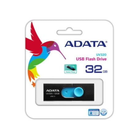 84838 - Memoria USB Adata UV320 32GB 3 2 Gen1 (3 1 Gen1) Color Negro-Azul