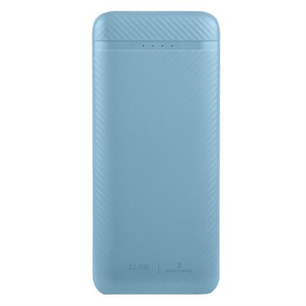 85699 - Power Bank PERFECT CHOICE Carga Rápida 22 5W con Cable Tipo C Bolt Azul